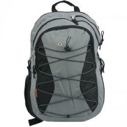 24 Pieces Backpack With 3 Compartment And Cd Pouch - Backpacks 18" or Larger
