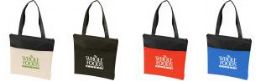 120 Wholesale 15" Tote Bags W/ Zippers