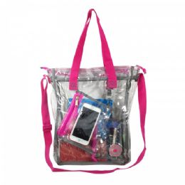 25 Units of Clear Messenger Bag - Tote Bags & Slings