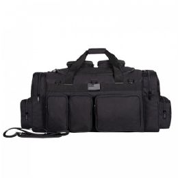 10 Wholesale 22 Inch Gun Range Tactical Duffel Bag With Us Flag Patch Lockable