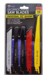 24 Pieces Reciprocating Saw Blades 10 Piece - Box Cutters and Blades