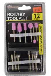 24 Pieces Rotary Tool Assortment 12 Piece - Tool Sets