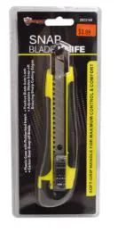 36 Pieces Snap Blade Knife With Rubber Grip - Box Cutters and Blades