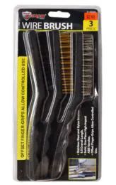 48 Pieces Wire Brush Set 3 Piece - Tool Sets