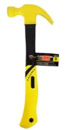 24 Pieces Yellow Claw Hammer 8 Ounce - Hammers