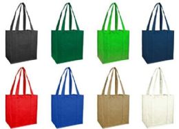 100 Wholesale Economy Reusable Shopping Bags