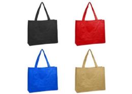 100 Wholesale Deluxe Economy Tote Bags
