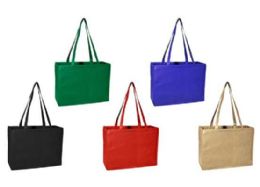 100 Wholesale Deluxe Economy Junior Tote Bags
