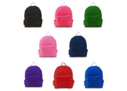 12 Wholesale Economy Backpacks - 16"