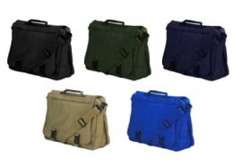 12 Wholesale Expandable Briefcase Messenger Bags