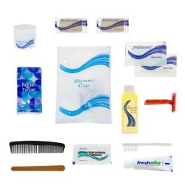 48 Bulk 15 Piece Bulk Hygiene Kits For Emergency Supplies, Charity