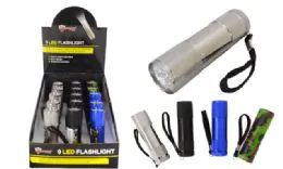 30 Wholesale Promo Led Metal Flashlight