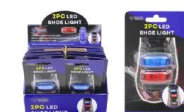 288 Pieces Motion Activated Led Shoe Lace Lights 2 Piece - LED Party Supplies