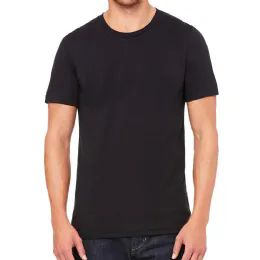 60 Pieces Mens Cotton Black Crew Neck Short Sleeve T-Shirts Assorted Sizes S-Xxl - Mens T-Shirts