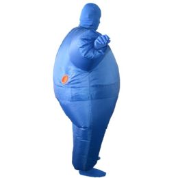 4 Bulk Blue Oversize Inflatable Blow Up Multi Use Costume For Cosplay Party