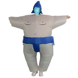 4 Pieces Sumo Inflatable Multi Use Costume Blow Up Costume For Cosplay Party - Costumes & Accessories