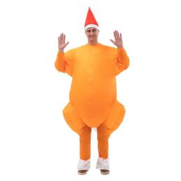 3 Bulk Turkey Inflatable Multi Use Costume Blow Up For Cosplay Party