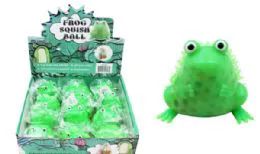 72 Wholesale Frog Squish Ball
