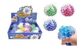 72 Units of Mesh Squish Ball Glitter - Slime & Squishees