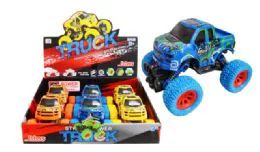 24 Wholesale Monster Truck With Suspension Pull Back