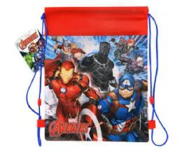48 Wholesale Nylon Sling Bag Avengers