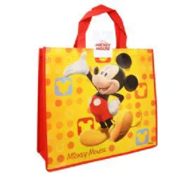 36 Wholesale Reusable Large Tote Bag Mickey Mouse