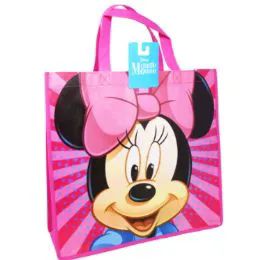 36 Wholesale Reusable Large Tote Bag Minnie Mouse