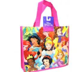 48 Wholesale Reusable Medium Tote Bag Disney Princess