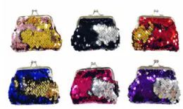 72 of Reversible Sequin Clasp Coin Purse
