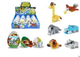 72 Wholesale Toy Building Blocks Animals