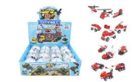 64 Wholesale Toy Building Blocks Small Fire