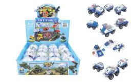 64 Wholesale Toy Building Blocks Small Police