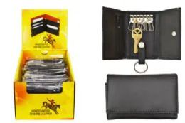 24 Pieces Key Wallet Genuine Leather - Leather Wallets