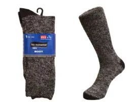48 Wholesale Mens Boot Socks 1 Pair Made In Usa