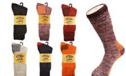 24 Wholesale Womens Thermal Work Sock 2 Pairs