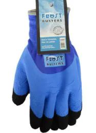 24 Wholesale Winter Work Gloves Blue In Xxlarge