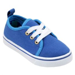 12 Pairs Boy's Canvas Sneakers - Boys Sneakers