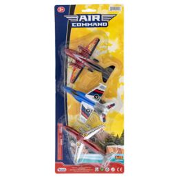 36 Units of Pullback Air Command Aircrafts - 3 Piece Set - Cars, Planes, Trains & Bikes