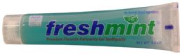72 Pieces 3 Oz. Premium Clear Gel Anticavity Fluoride Toothpaste - Toothbrushes and Toothpaste