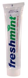 48 Pieces 6.4 Oz. Clear Gel Anticavity Fluoride Toothpaste - Toothbrushes and Toothpaste