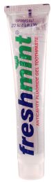 144 Wholesale 2.75 Oz. Clear Gel Anticavity Fluoride Toothpaste