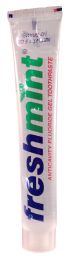 144 Wholesale 1.5 Oz. Clear Gel Anticavity Fluoride Toothpaste