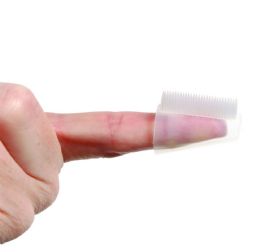 100 Bulk Fingertip Toothbrushes