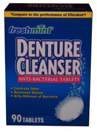 24 Wholesale Boxed Denture Cleanser Tablets