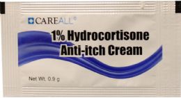 1728 Pieces 0.9g Hydrocortisone Cream Packet - First Aid and Bandages
