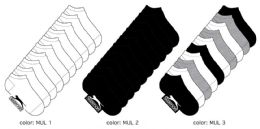 360 Bulk Boy's Athletic Low Cut Socks - Size 6-8