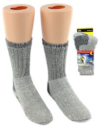 30 Wholesale Boy's & Girl's Thermal Merino Wool Crew Socks - Size 6-8