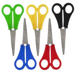 96 Pieces 5 Inch Scissor - Assorted Colors - Scissors
