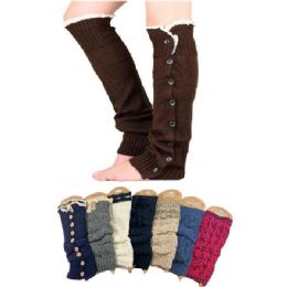 144 Wholesale Mix & Match Leg Warmers