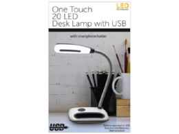 6 Wholesale One Touch 20 Led Desk Lamp With Usb